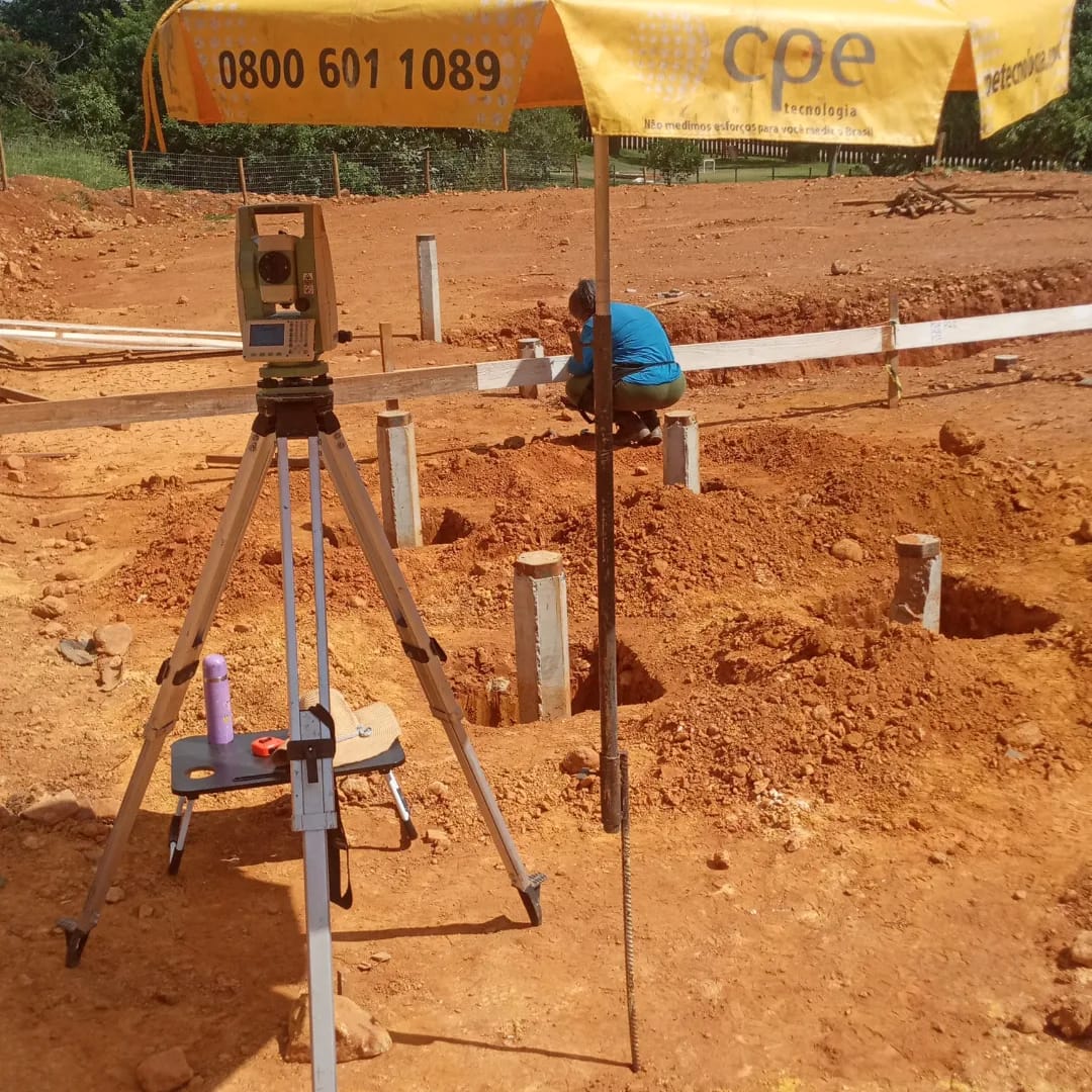 Empresa de Topografia no Tirollocação de obra